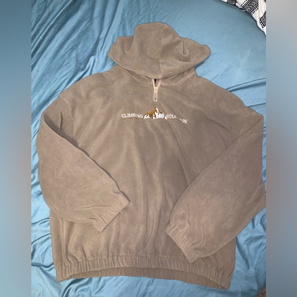 Climbing Mountain hoodie.
